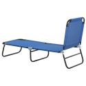 3-Position Adjustable Backrest Chair Lounger for Pool