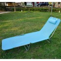 Lightweight Outdoor Patio Folding Chaise Lounge Chair