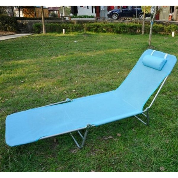 Lightweight Outdoor Patio Folding Chaise Lounge Chair