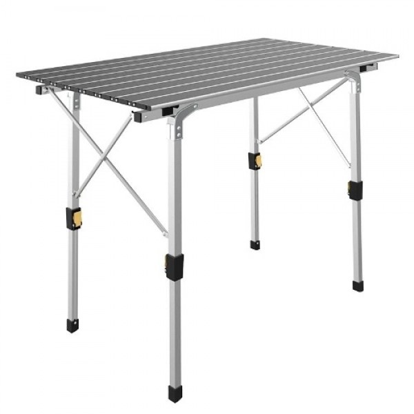 Aluminum Outdoor Folding Table Lightweight Portable for Picnic Camping BBQ