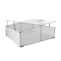 Cold Frame 4 Lids 108x41x110 cm