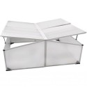 Cold Frame 4 Lids 108x41x110 cm