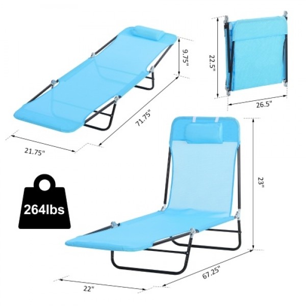 Folding and Portable Sun Lounger