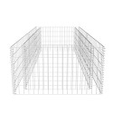 Planter planter gabion 180 x 90 x 50 cm