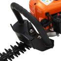 Professional Petrol Garden Hedge Trimmer 722 mm Orange and Black