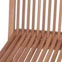 Outdoor Folding Chairs 4 pcs Solid Teak