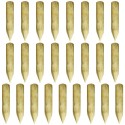 Pointed Fence Posts 25 pcs Impregnated Pinewood 100% FSC 5x30cm