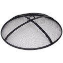 Outdoor Round Fire Pit with Protective Mesh Screen for your Backyard and Patio