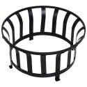 Outdoor Round Fire Pit with Protective Mesh Screen for your Backyard and Patio