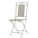 Three Piece Bistro Set Steel Grey