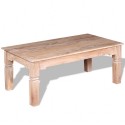  Solid Acacia Wood Coffee Table 110x60x45 cm