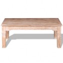  Solid Acacia Wood Coffee Table 110x60x45 cm