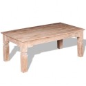  Solid Acacia Wood Coffee Table 110x60x45 cm