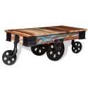 Coffee table old wood 90 x 45 x 35 cm