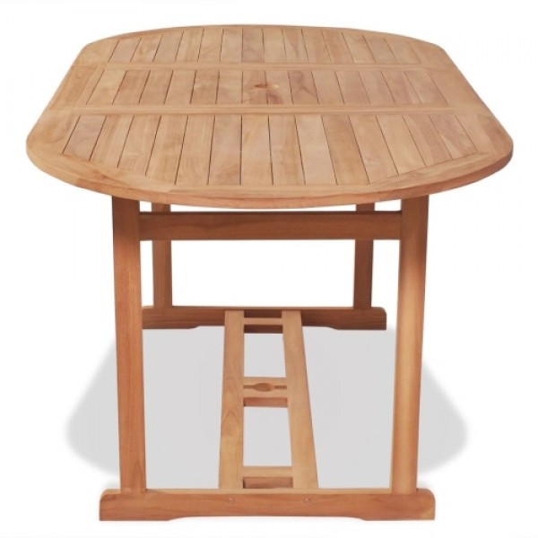 Seven Piece Outdoor Dining Set Teak