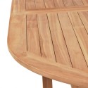 Outdoor Dining Table 180x90x75 cm Teak