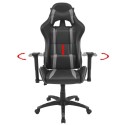  Tilting racing office chair imitation leather Gray