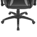  Tilting racing office chair imitation leather Gray