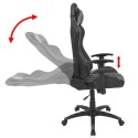  Tilting racing office chair imitation leather Gray