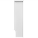 Radiator Cover White MDF 172 cm