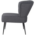 Cocktail chair dark gray