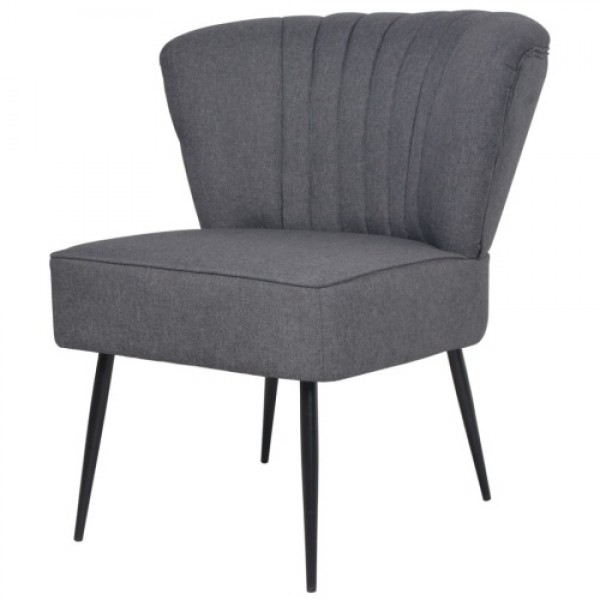 Cocktail chair dark gray