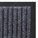 Gray PVC Door Mat 2' 9" x 1' 9"