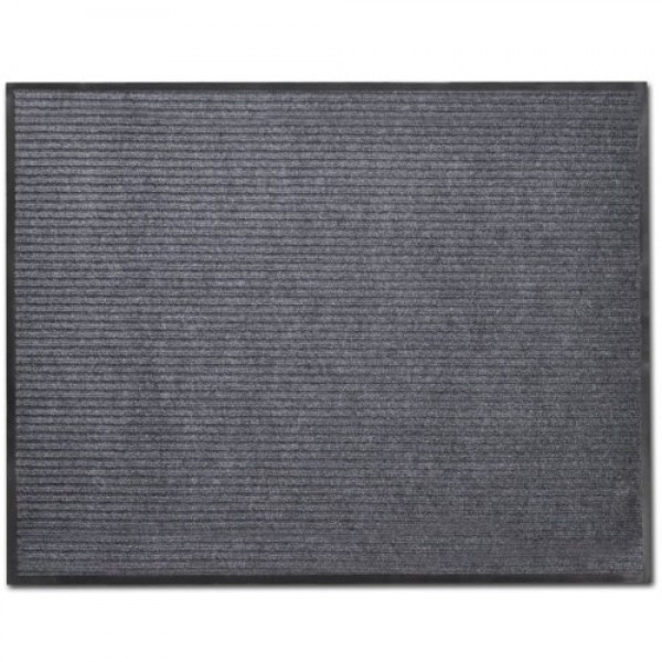 Gray PVC Door Mat 2' 9" x 1' 9"