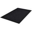 Black PVC Door Mat 47" x  71"