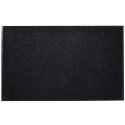 Black PVC Door Mat 47" x  71"