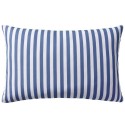 Outdoor Cushions 2 pcs Striped Print 60x40 cm Blue