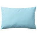 Garden cushion 2 pcs. 60 x 40 cm light blue