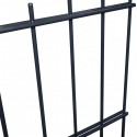 2D Garden Fence Panels 2008x1230 mm 28 m Grey