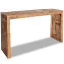 Console table erosion teak 120 x 35 x 76 cm