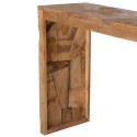 Console table erosion teak 120 x 35 x 76 cm