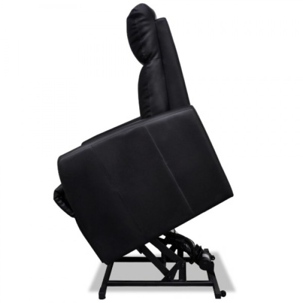 Electric TV armchair / reclining chair Black