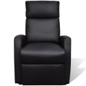 Electric TV armchair / reclining chair Black