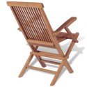 Nine Piece Outdoor Dining Set Teak