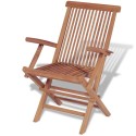 Nine Piece Outdoor Dining Set Teak