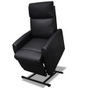 Electric TV armchair / reclining chair Black