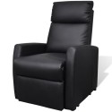 Electric TV armchair / reclining chair Black