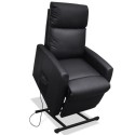 Electric TV armchair / reclining chair Black