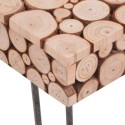 Side Table Genuine Wood 60.8x60.8x34.5 cm