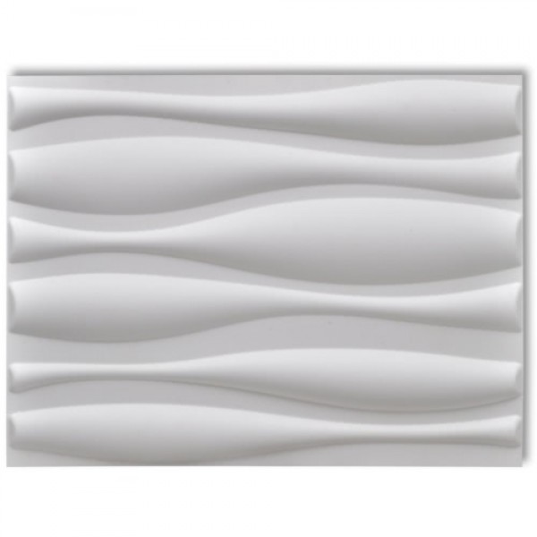 Panel De Pared 3D Ola 0,625 M x 0,8 M 12 Paneles 6 M²