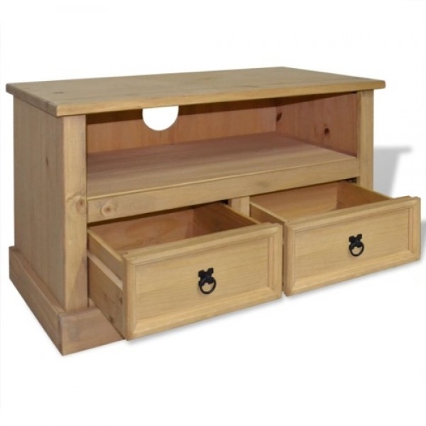 TV cabinet in Mexico style pine solid Corona 91 x 43 x 56 cm