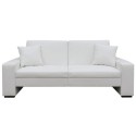  Sofa bed White synthetic leather