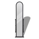 Free Standing Floor Mirror Full Length Rectangular Black