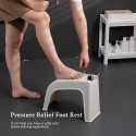 Pedicure Foot Rest Stand Shower Foot Rest Foot Stool Under Desk Beauty Footrests for Shaving Legs Home Work Office Salon