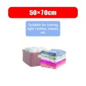 Vacuum Compressed Storage Bags for Clothes Bed Sheet Pillow Socks with Hand Pump Reusable Availiable Multiple Sizes Red