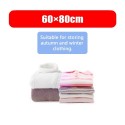 Vacuum Compressed Storage Bags for Clothes Bed Sheet Pillow Socks with Hand Pump Reusable Availiable Multiple Sizes Red